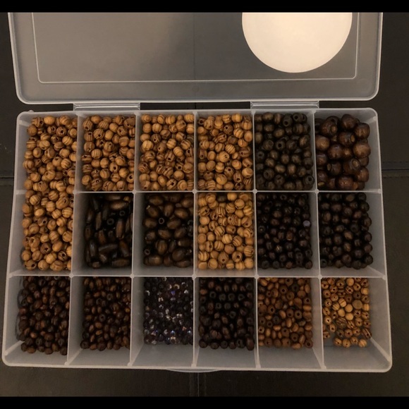 Other - Wooden Beads For Jewelry Making Crafts